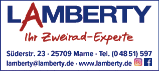 Anzeige 2-Rad-Haus Lamberty Marne GmbH