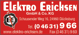 Anzeige Elektro Erichsen GmbH & Co. KG