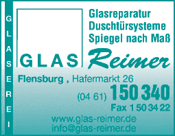 Anzeige Glas Reimer GmbH