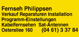 Anzeige Philippsen Ralph Fernsehtechnik