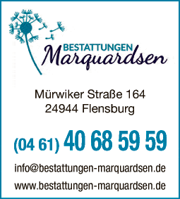 Anzeige Bestattungen Marquardsen