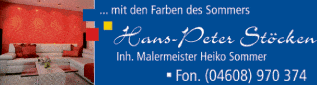 Anzeige Stöcken Hans-Peter Inh. Heiko Sommer Malermeister
