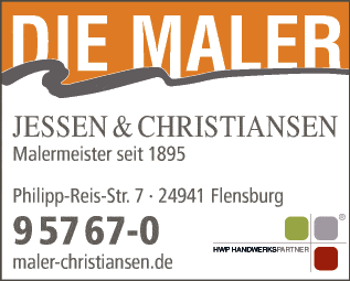 Anzeige Die Maler Jessen & Christiansen Malerei GmbH