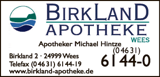 Anzeige Birkland Apotheke