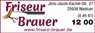 Anzeige Friseur Brauer