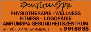 Anzeige Amrumspa Gesundheitszentrum GmbH Physiotherapie