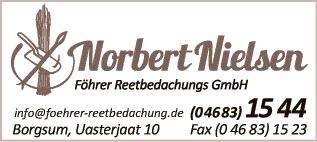Anzeige Föhrer Reetbedachungs GmbH