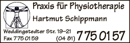 Anzeige Schippmann Hartmut Praxis für Physiotherapie