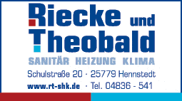 Anzeige Riecke und Theobald GmbH Sanitär Heizung Klima