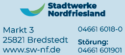 Anzeige Stadtwerke Nordfriesland GmbH
