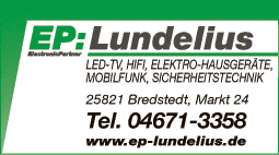 Anzeige Lundelius Electronic Partner TV-Hifi