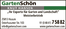 Anzeige Hansen Knut Garten- und Landschaftsbau