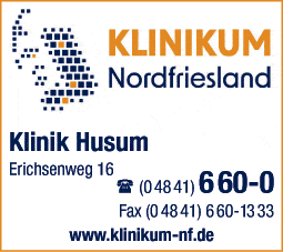 Anzeige Klinikum Nordfriesland - Klinik Husum