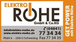 Anzeige Elektro Röhe GmbH & Co. KG Elektrotechnik