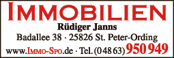Anzeige Janns Rüdiger Immobilienmakler