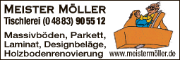 Anzeige Meister Möller Tischlerei