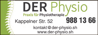 Anzeige Der Physio Praxis für Physiotherapie Sascha Marx