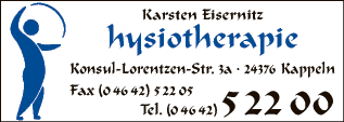 Anzeige Eisernitz Karsten Physiotherapie