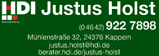 Anzeige Justus Holst HDI Versicherungen