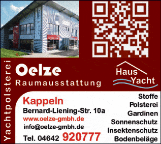 Anzeige Oelze Raumausstattung GmbH Raumausstattung