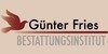 Kundenlogo von Bestattungsinstitut Günter Fries e.K. Inh. Arne Fries
