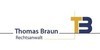 Kundenlogo von Braun Thomas Rechtsanwalt und Zertifizierter Mediator