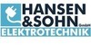 Kundenlogo von Elektrotechnik Hansen & Sohn GmbH