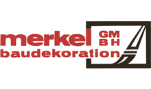Kundenlogo Merkel GmbH Baudekoration Malerfachbetrieb