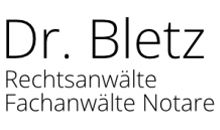 Kundenlogo von Dr. Bletz Partnerschaft von Rechtsanwälten mbB Rechtsanwälte & Notare