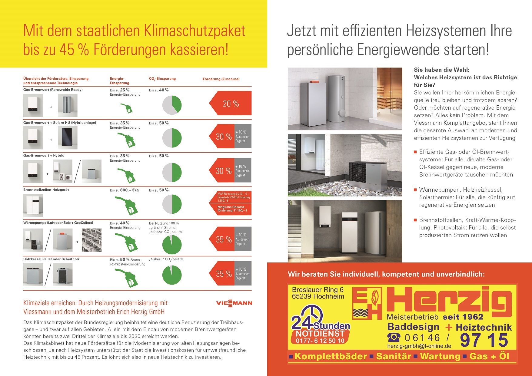 Kundenbild groß 3 Erich Herzig GmbH Bäder-Gas-Heizung-Sanitär - Solar - Wärmepumpen
