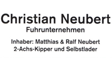 Kundenlogo von Neubert Christian Fuhrunternehmen