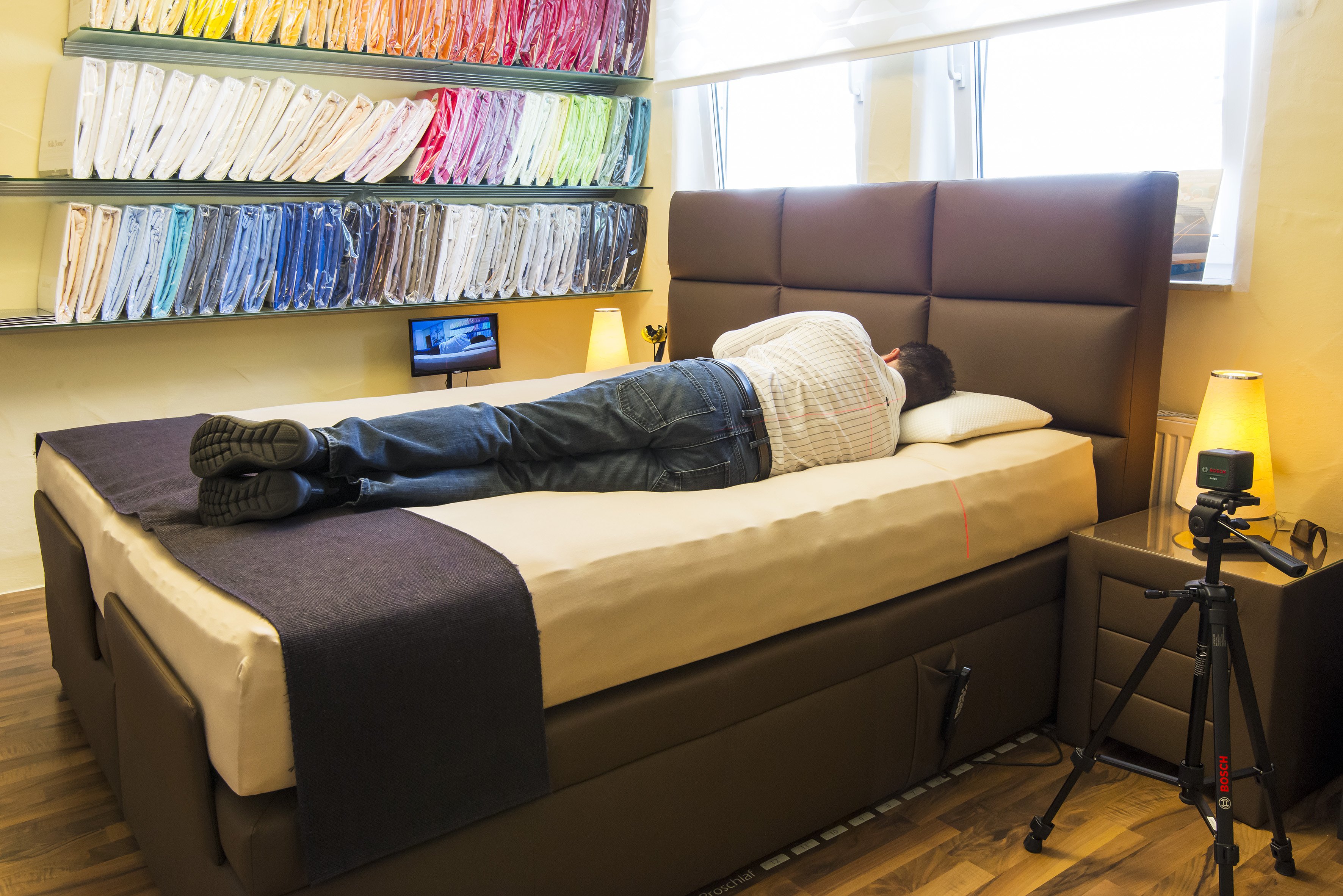 Kundenbild groß 7 AQUA LINE Schlafsysteme Betten Matratzen Schranksysteme
