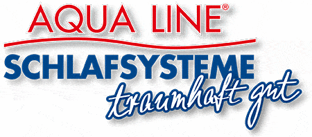 Kundenlogo AQUA LINE Schlafsysteme Betten Matratzen Schranksysteme Kundenlogo AQUA LINE Schlafsysteme Betten Matratzen Schranksysteme