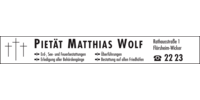 Kundenlogo Pietät Matthias Wolf und Schreinerei Matthias Wolf
