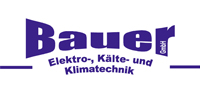 Kundenlogo von Bauer GmbH Kälte- Klimatechnik Elektro Energieversorgung Wärmepumpen