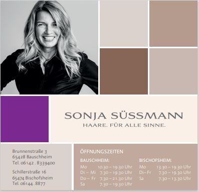 Kundenfoto 1 Sonja Süßmann Haare. Für alle Sinne.