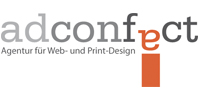 Kundenlogo Adconfact - Agentur für Web- und Print-Design