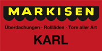 Kundenlogo von Markisen-Karl, Sonnenschutz, Neubespannungen,  Rollläden