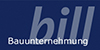 Kundenlogo Bill GmbH Bauunternehmen