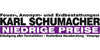 Kundenlogo Schumacher Beerdigungsinstitut Kundenlogo Schumacher Beerdigungsinstitut