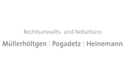 Kundenlogo Müllerhöltgen , Pogadetz , Heinemann Rechtsanwalts- und Notarbüro Kundenlogo Müllerhöltgen , Pogadetz , Heinemann Rechtsanwalts- und Notarbüro