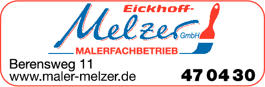 Anzeige Eickhoff-Melzer GmbH Malerbetrieb