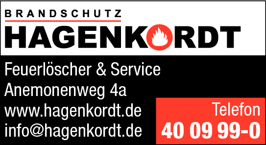 Anzeige Hagenkordt GmbH