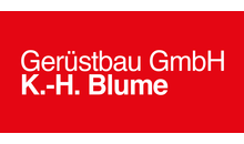 Kundenlogo von Gerüstbau GmbH K.-H. Blume
