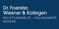 Kundenlogo Foerster Dr., Wiesner & Kollegen Rechtsanwalt
