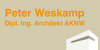 Kundenlogo von Weskamp Peter Dipl. Ing. Architekt