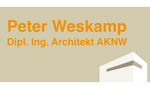 Kundenlogo von Weskamp Peter Dipl. Ing. Architekt
