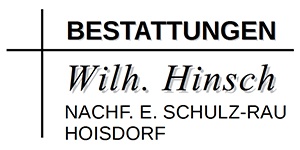 Kundenlogo von Bestattungen Hinsch Nachf. E.Schulz-Rau
