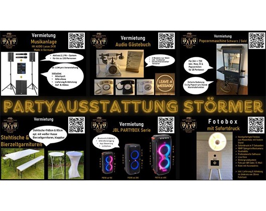 Kundenbild groß 1 Partyausstattung Störmer