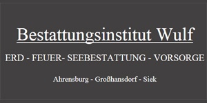 Kundenlogo von Beerdigungsinstitut Wulf